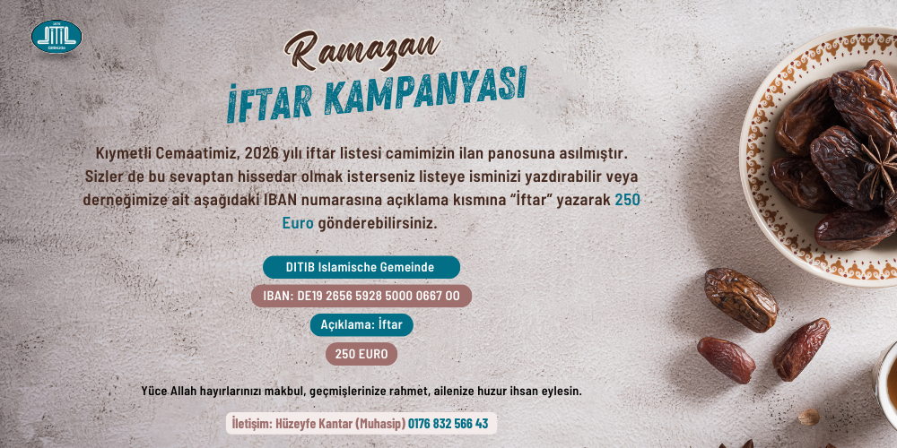 2026 Yılı İftar Kampanyası Başladı